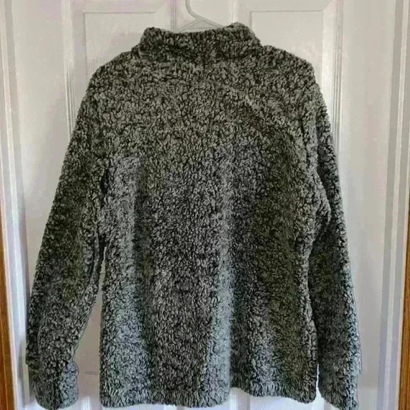 💜 Large Weatherproof Vintage Fuzzy Sweater - Picture 3 of 3